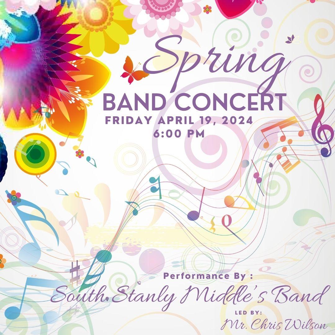 Spring Band Concert Flyer